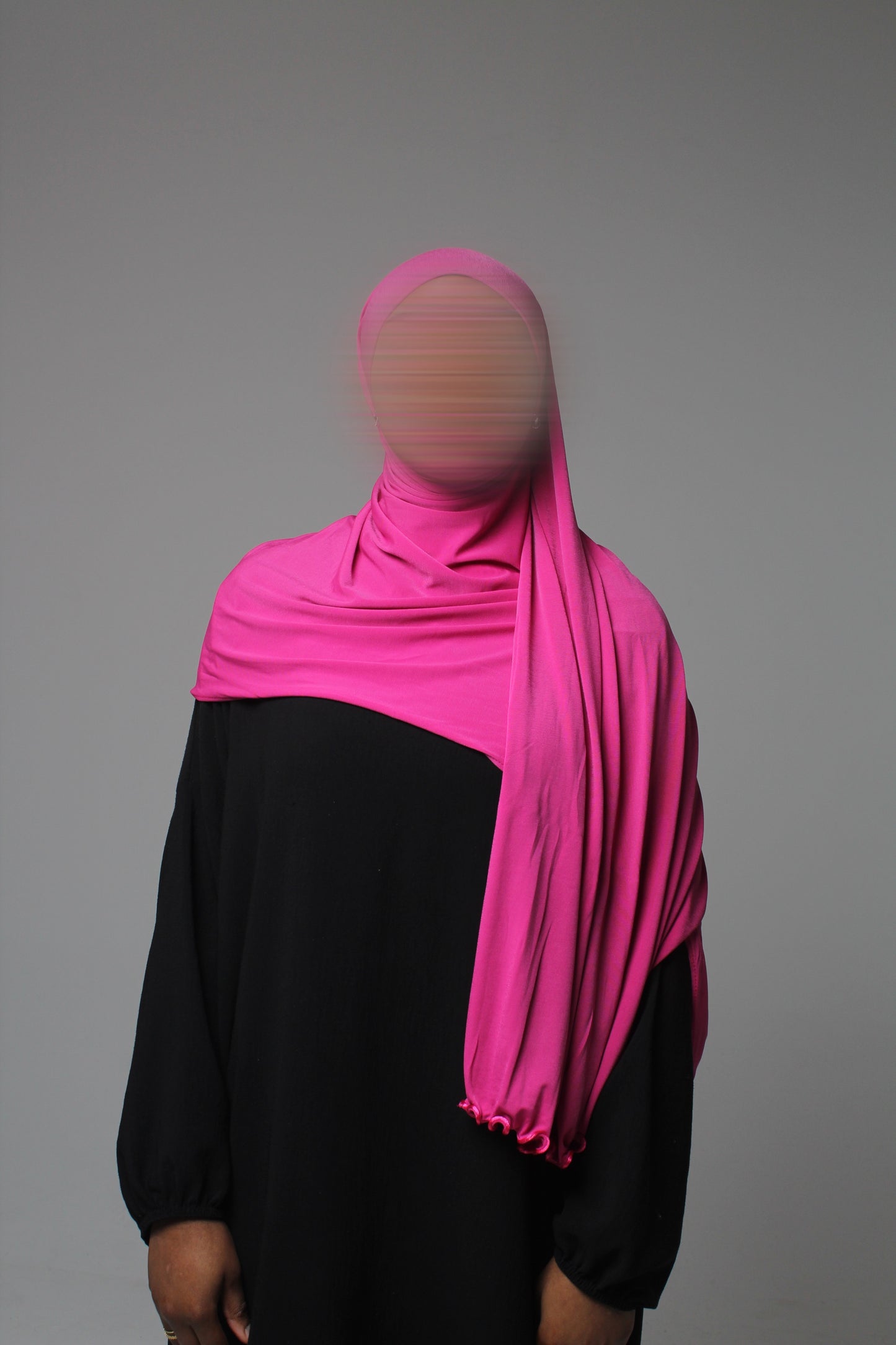 Jersey prenium luxe frisée - Framboise