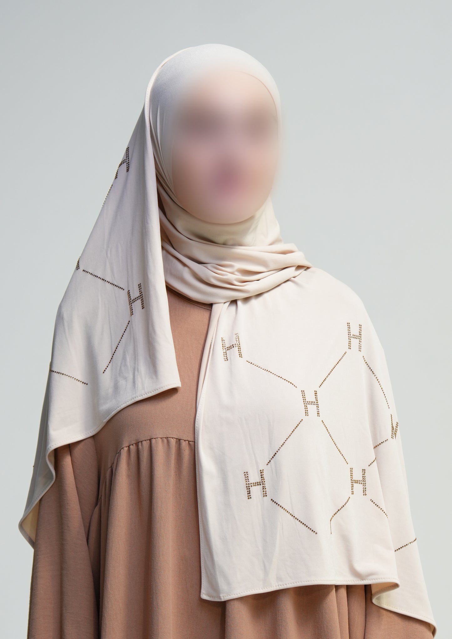 Jersey premium luxe - Signature H Beige