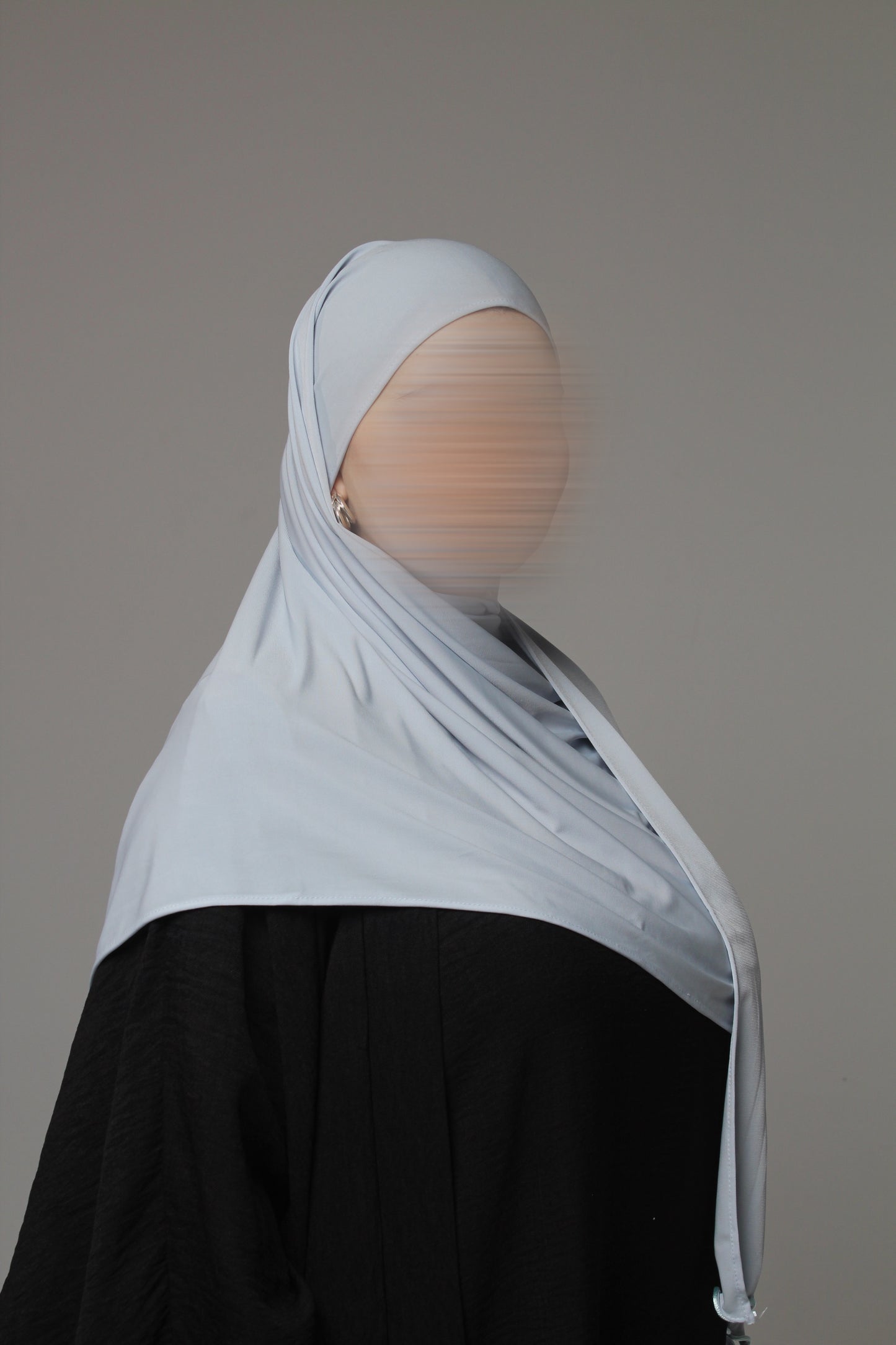 Jersey prenium luxe frisée - Baby blue