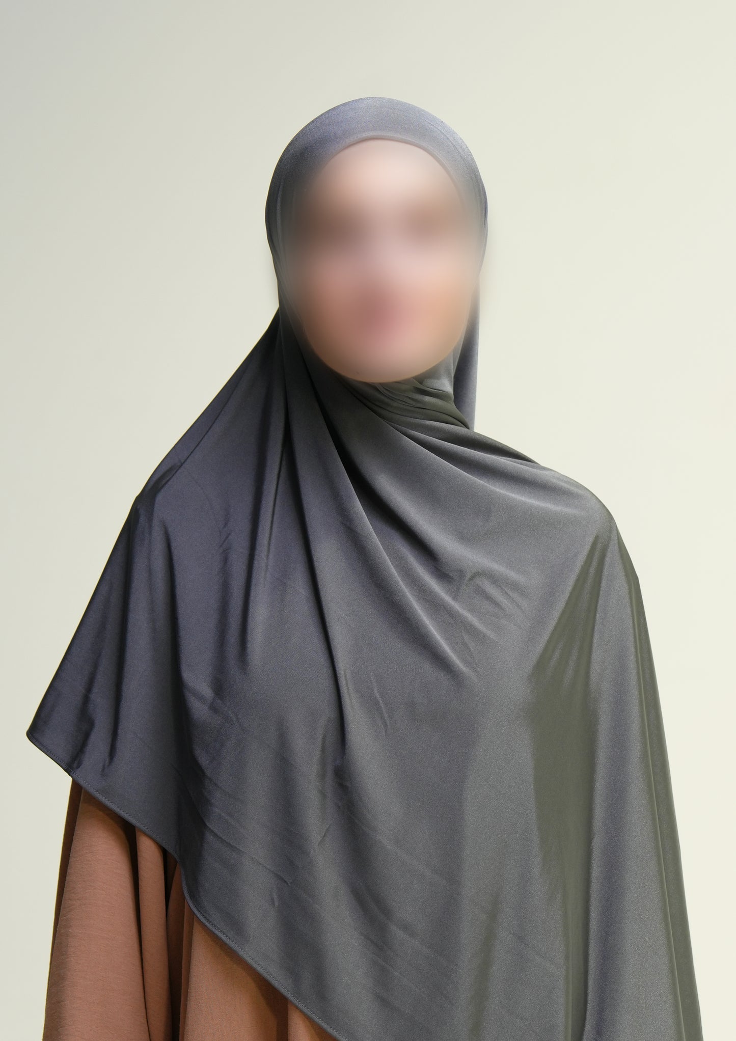 Jersey prenium satin - Gris anthracite