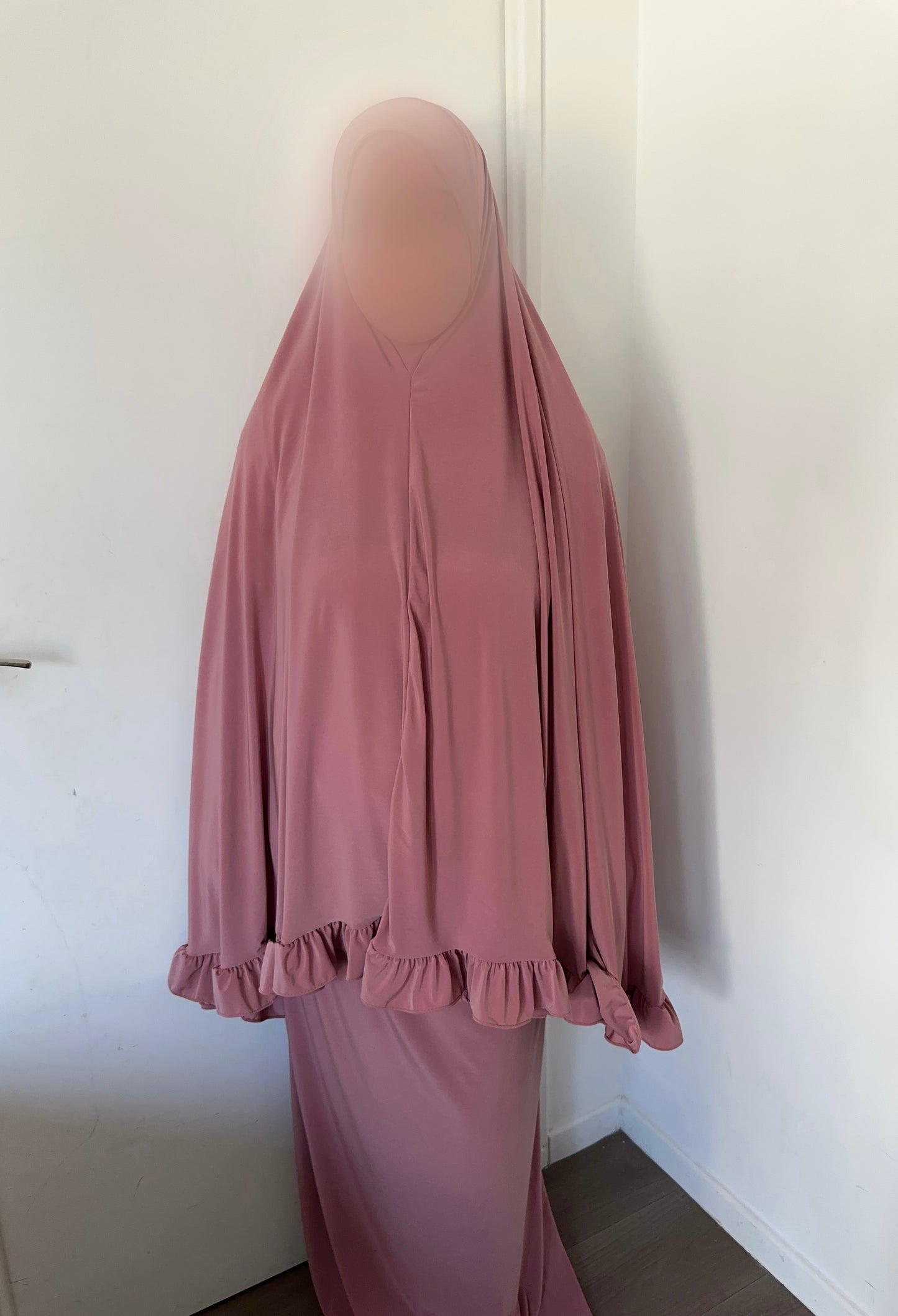 Robe de prière - Rose poudrée