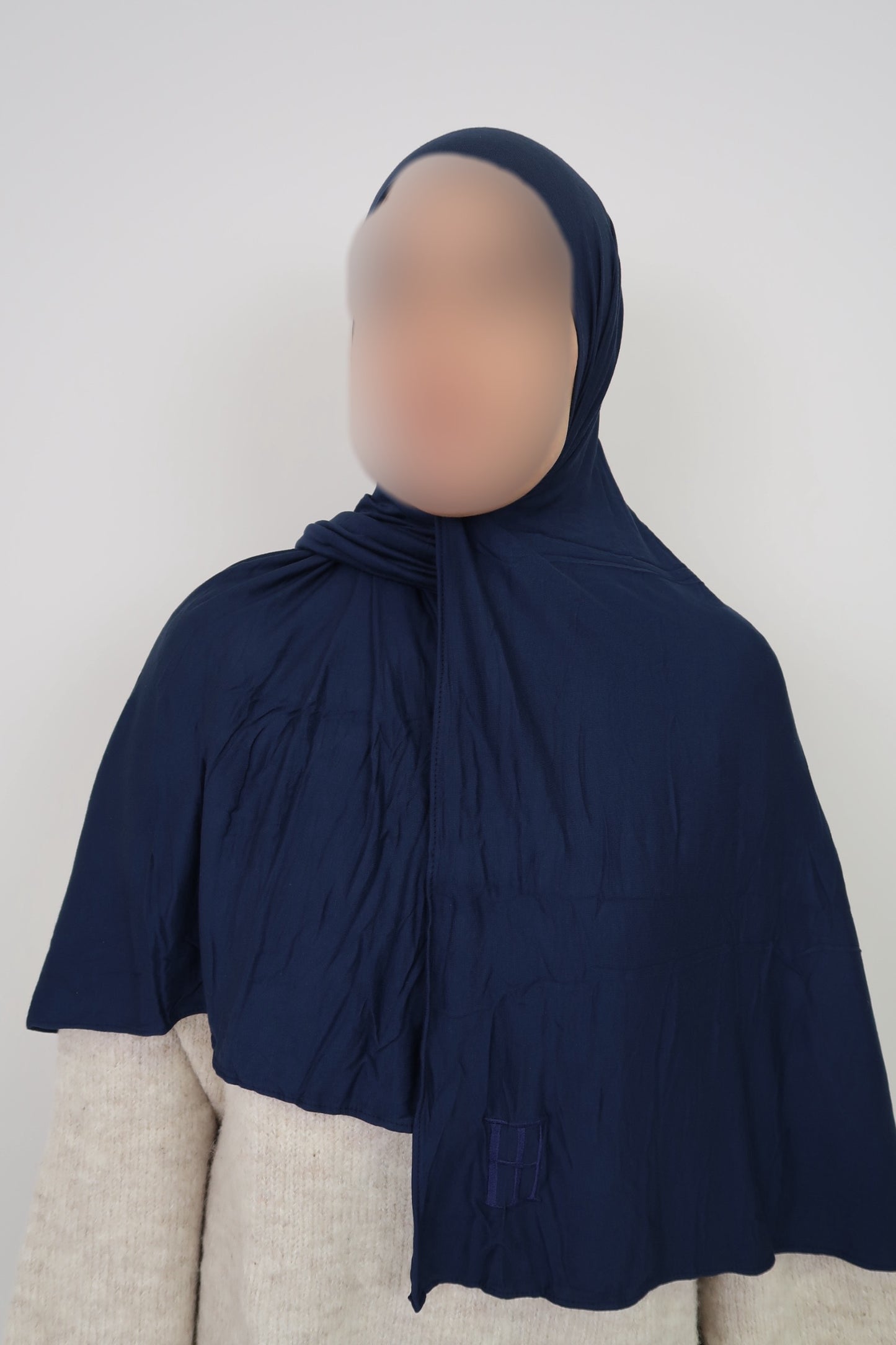 Jersey bamboo - Bleu marine