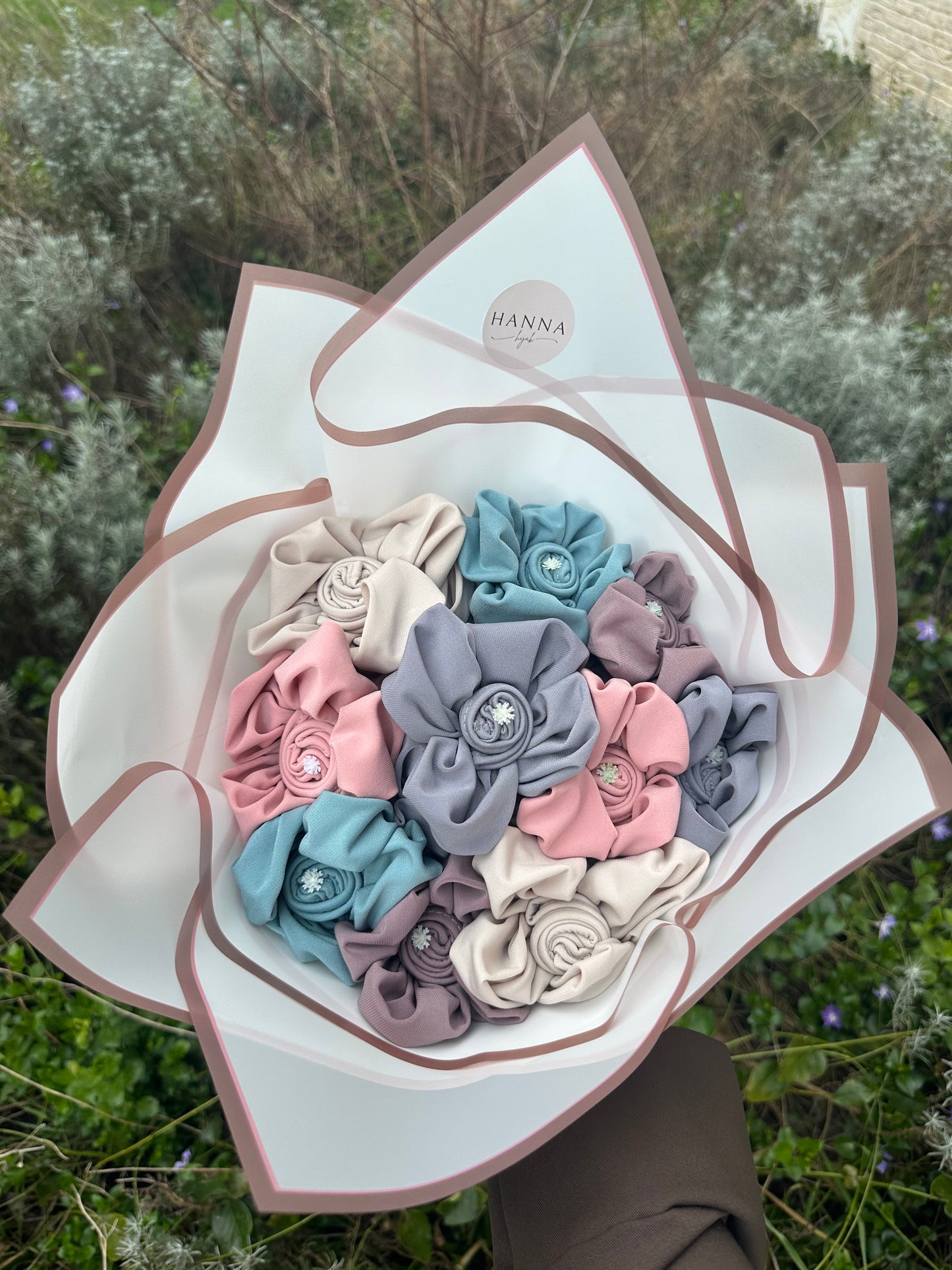 Bouquet de Cinq Hijabs - Spring Pastel