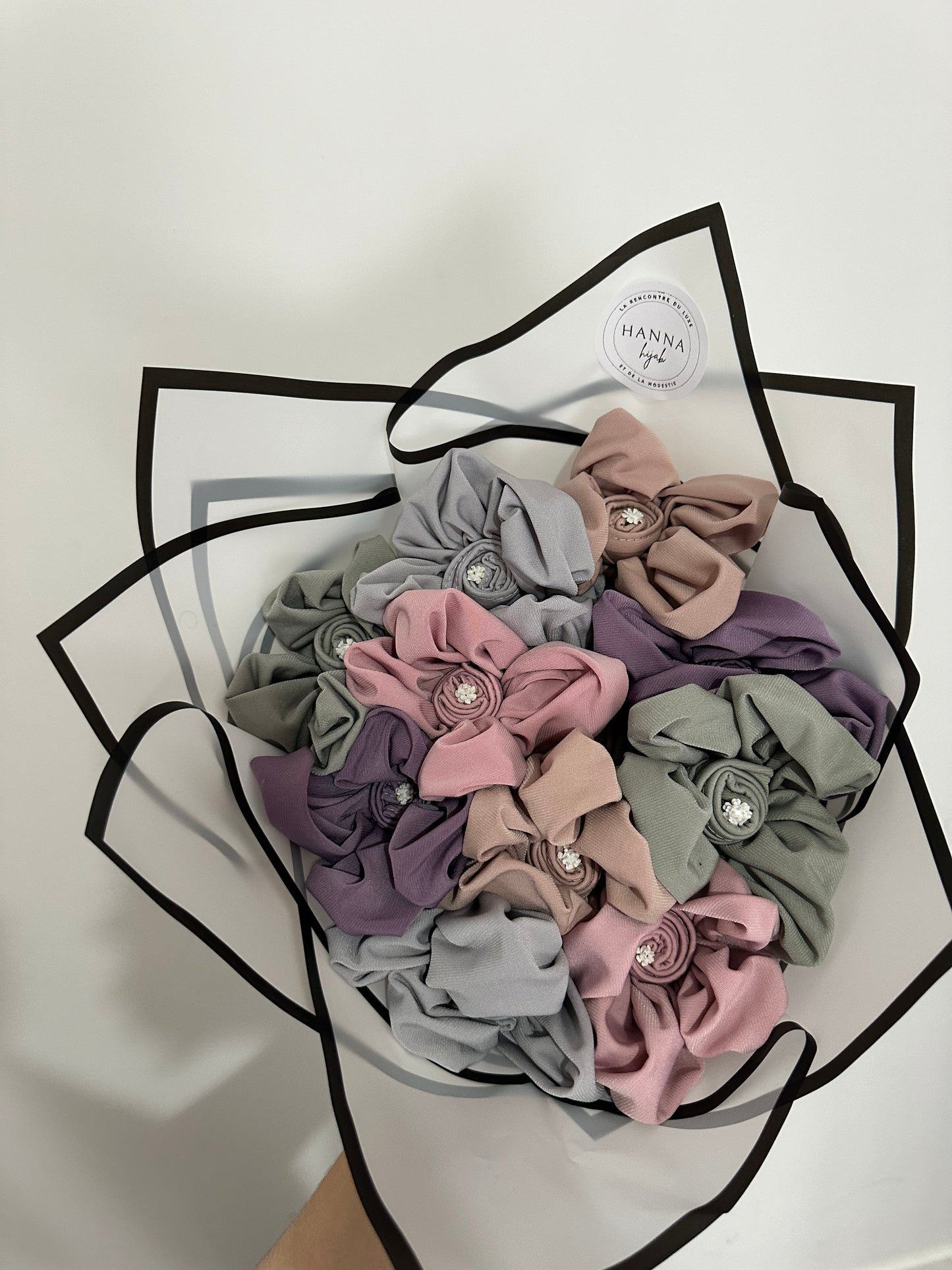 Bouquet de Cinq Hijabs - Personnalisable