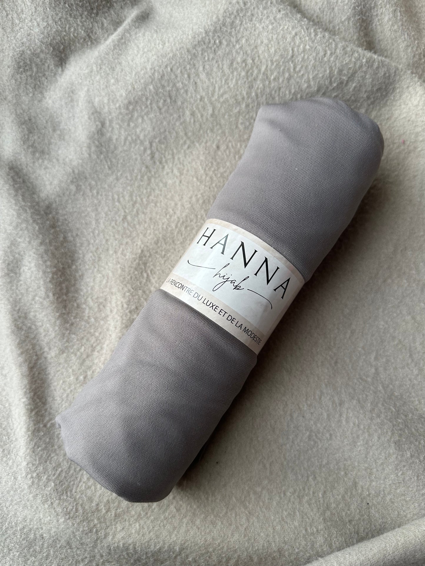 Jersey premium luxe à nouer ~ Taupe