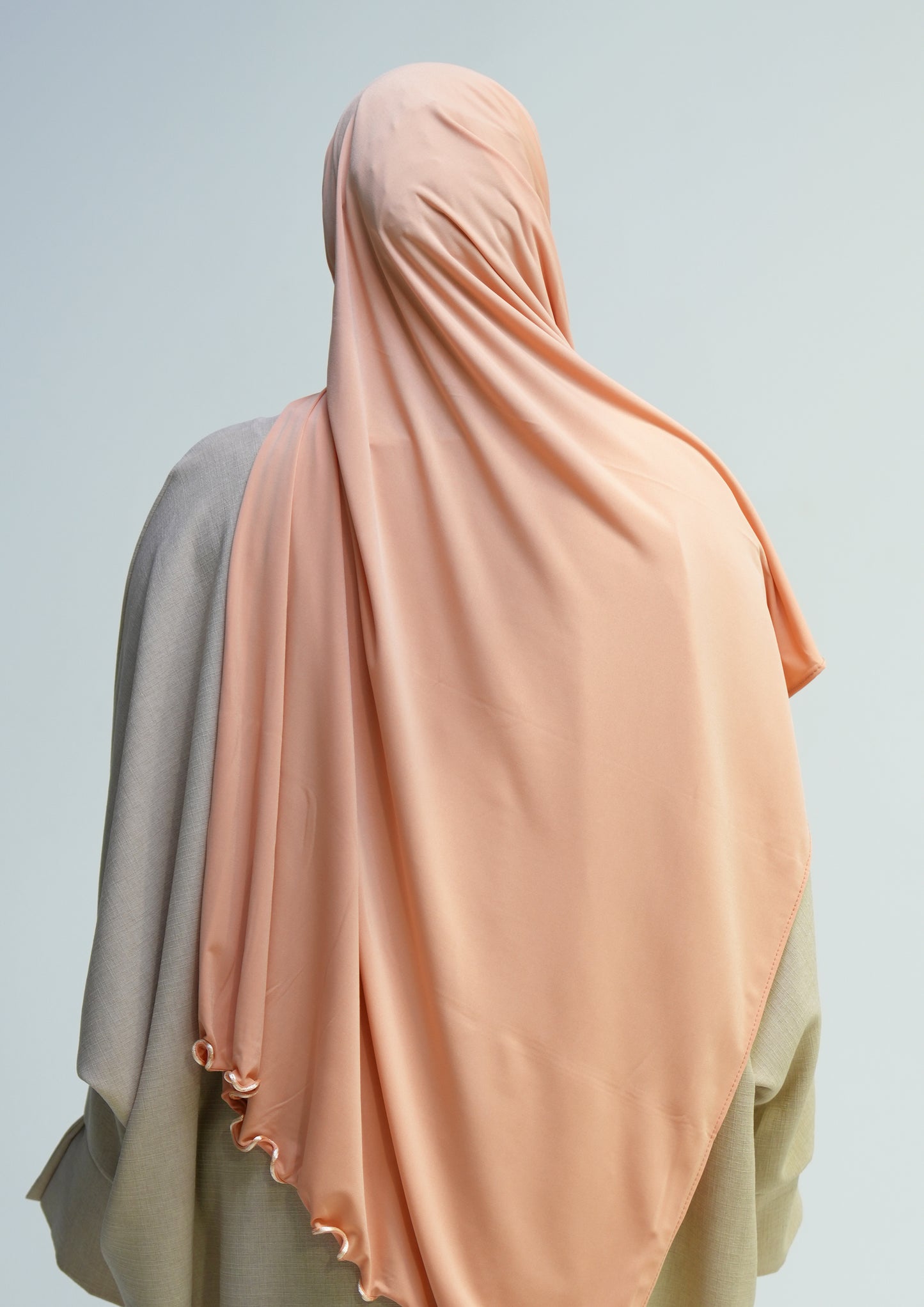 Jersey prenium luxe frisé - Peche