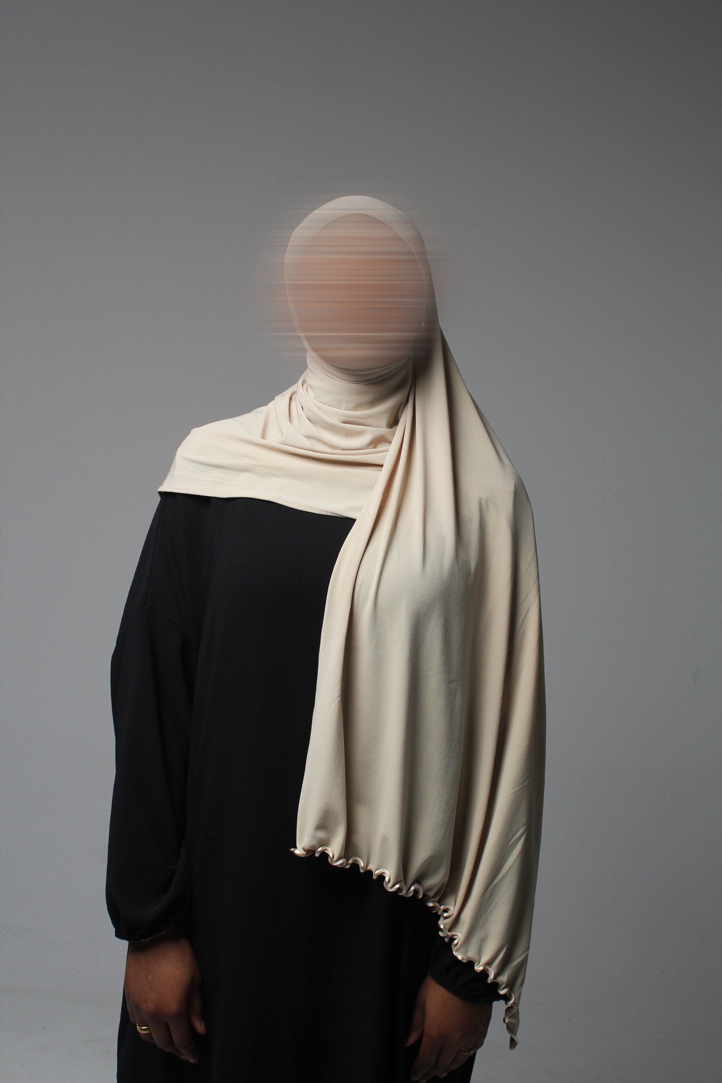 Jersey prenium luxe frisé - Beige foncé