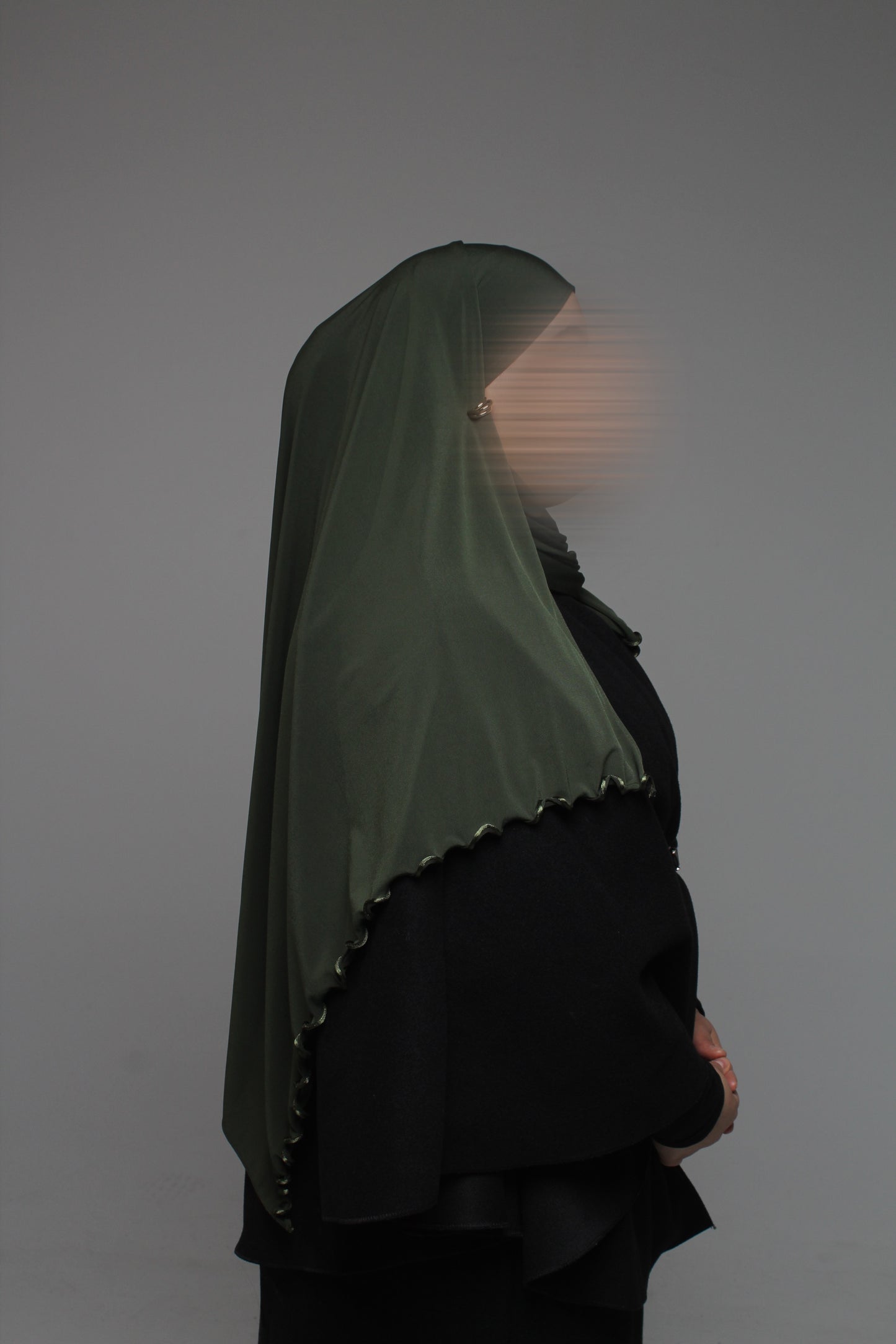 Jersey prenium luxe frisée - Kaki