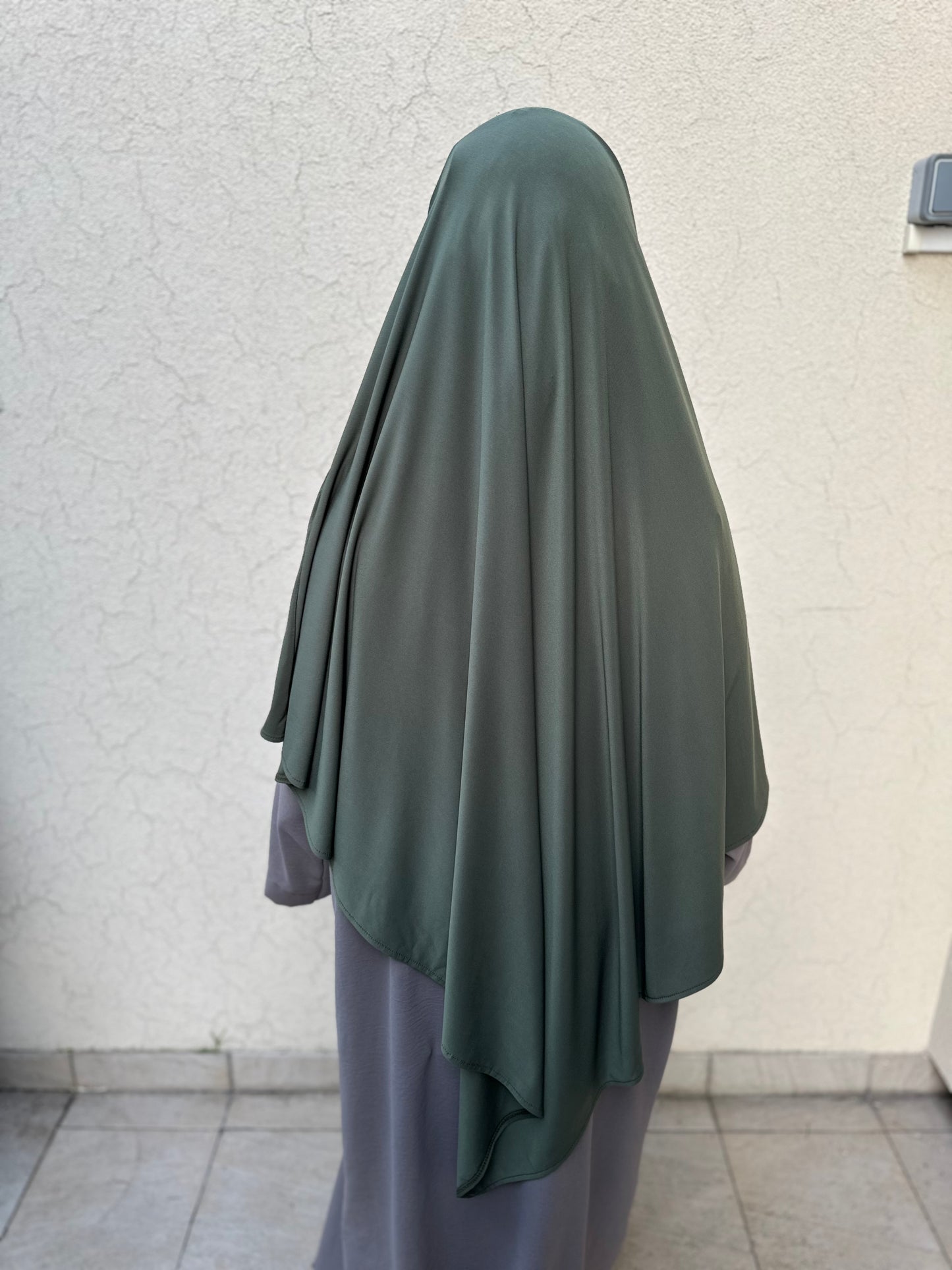 Khimar Jersey Premium luxe - Olive