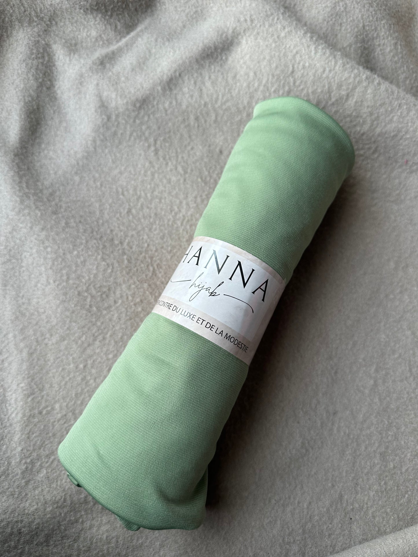 Jersey premium luxe à nouer ~ Vert pastel