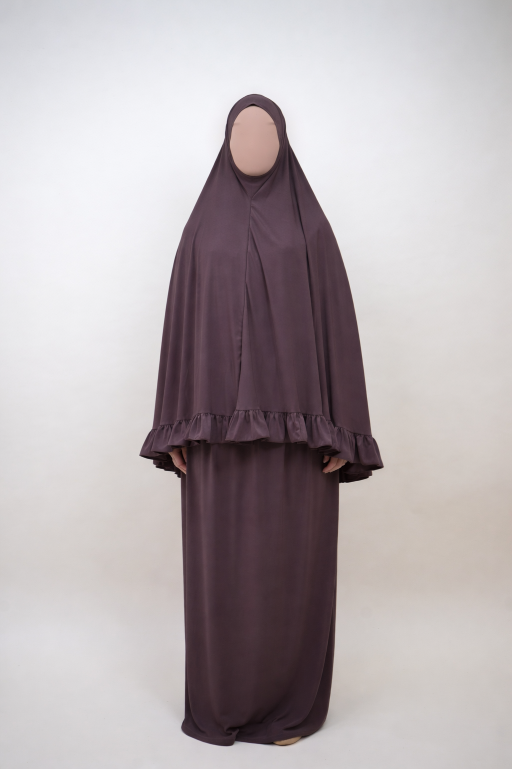 Robe de prière avec volants