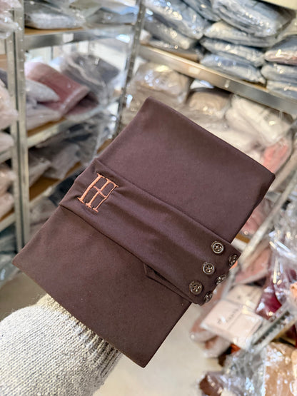 Cagoule Jersey Premium SIGNATURE – Chocolat
