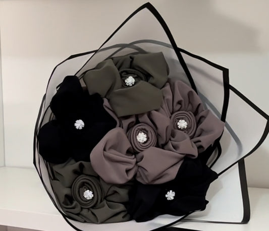 Bouquet de Trois Hijabs - Personnalisable