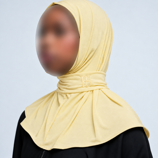Cagoule Bamboo - Jaune pastel