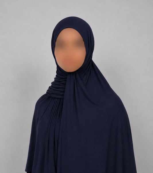 Jersey bamboo - Dark blue