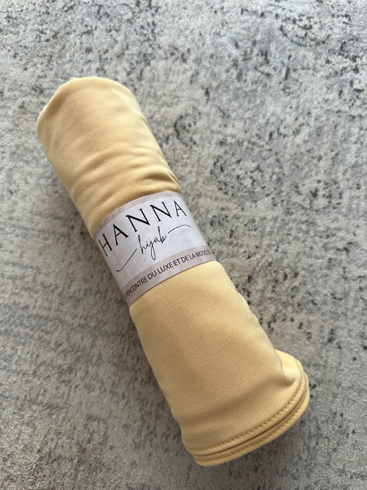 Jersey prenium luxe - Jaune pale