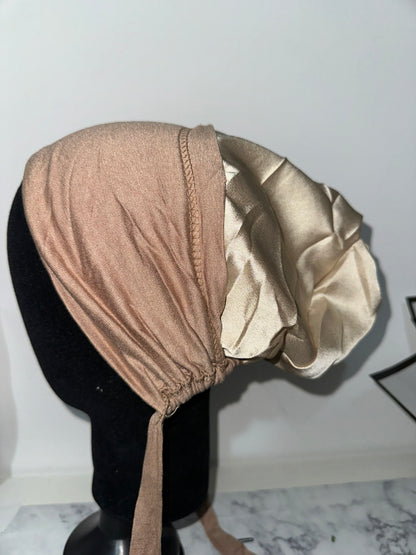 Bonnet à nouer Satin
