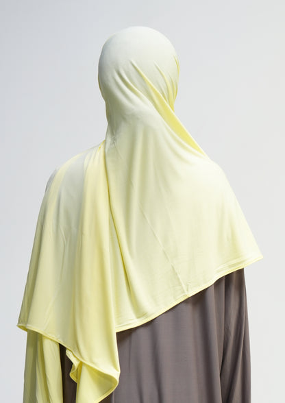 Jersey prenium luxe - Jaune poussin