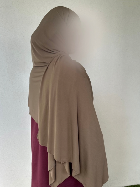 Jersey premium luxe à nouer ~ Pecan