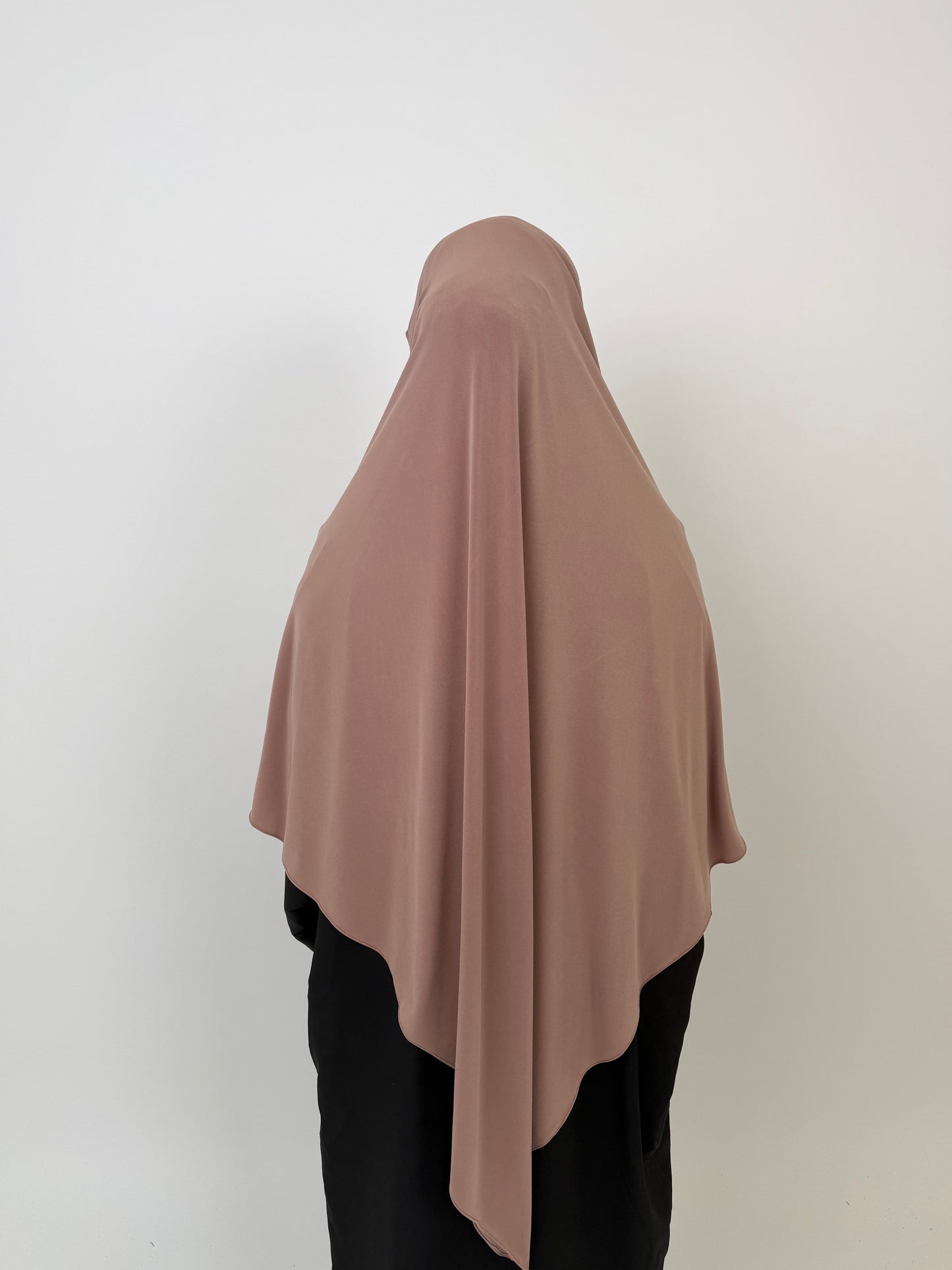 Khimar Jersey Premium luxe - Nude