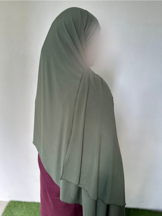 Jersey premium luxe à nouer ~ Kaki