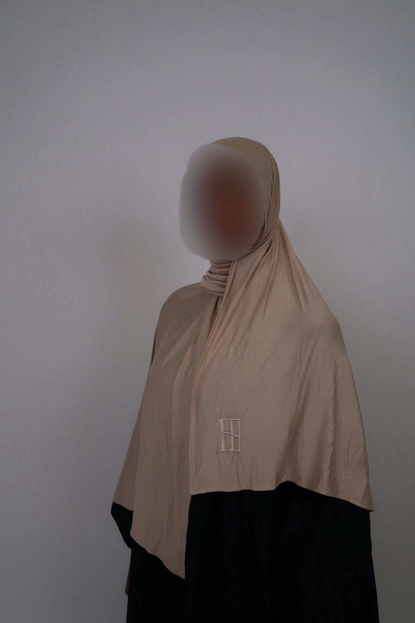 Jersey bamboo - Beige foncé