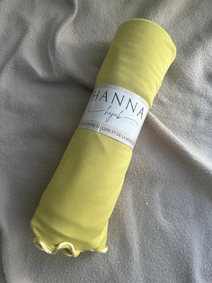 Jersey prenium luxe frisée - Anis