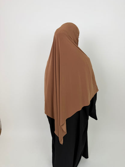 Khimar Jersey Premium luxe - Camel