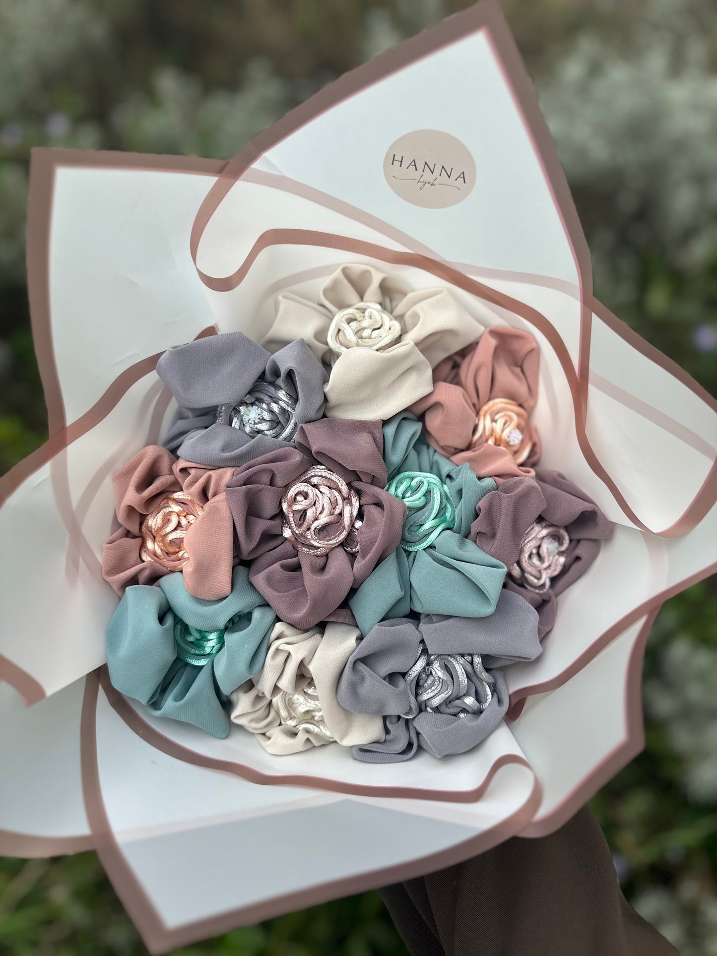 Bouquet de Cinq Hijabs - Spring Pastel