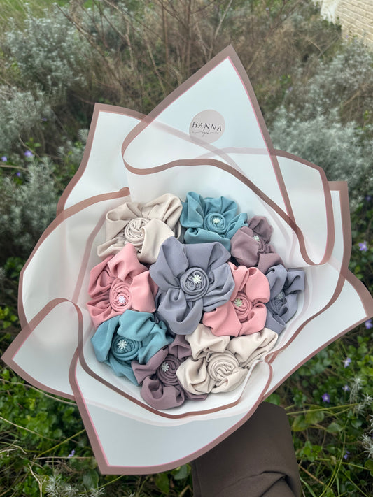 Bouquet de Cinq Hijabs - Spring Pastel