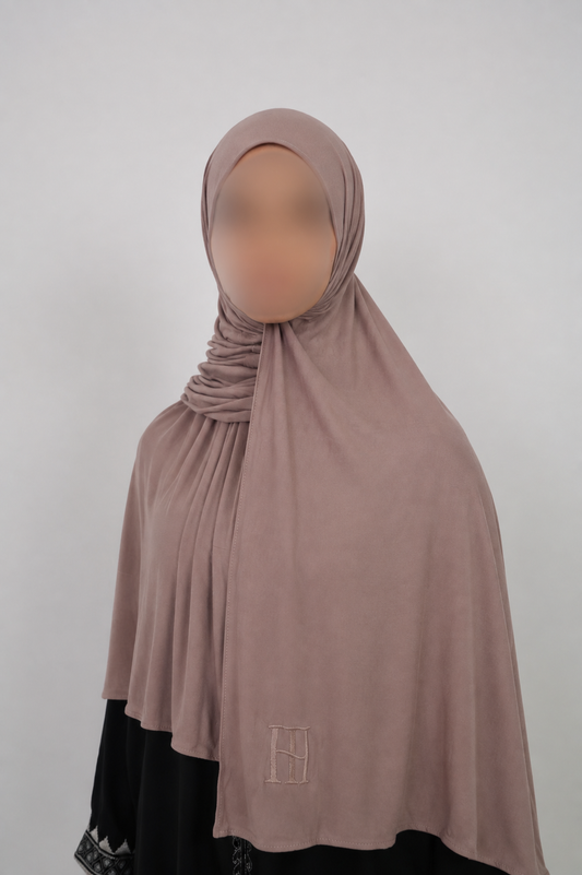 Jersey bamboo - Taupe rose