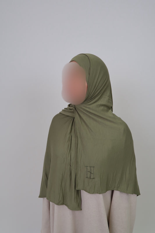 Jersey bamboo - Kaki