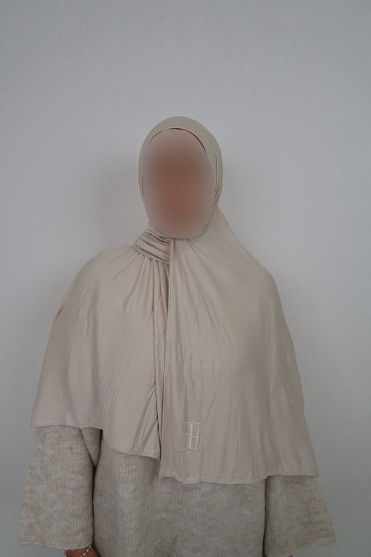 Jersey bamboo - Beige