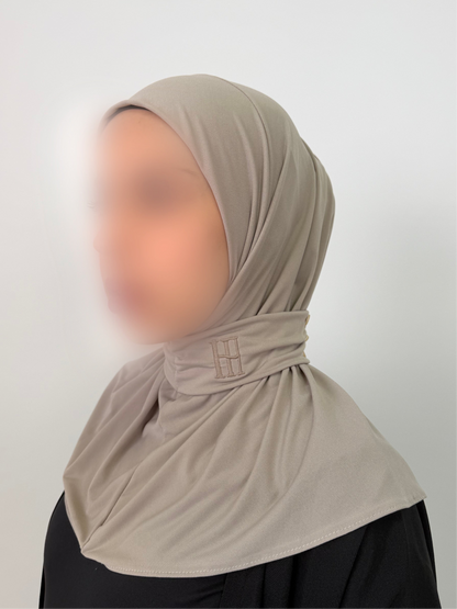 Cagoule Jersey Premium SIGNATURE – Greige