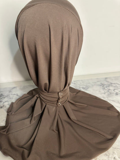 Jersey premium luxe clip - Cappucino