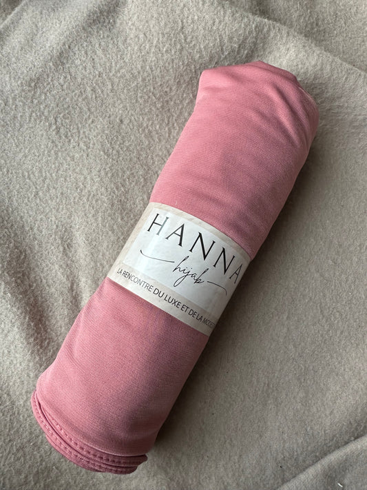 Jersey premium luxe à nouer ~ Rose poudrée