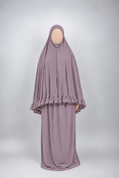 Robe de prière avec volants
