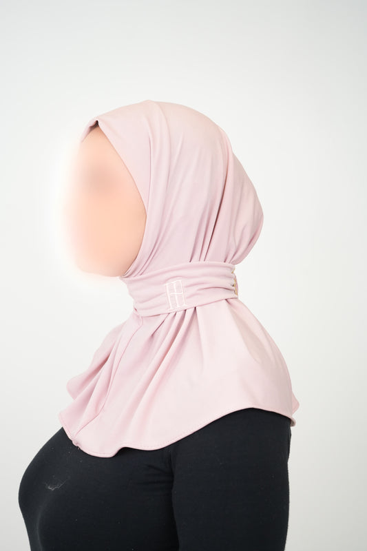 Cagoule Jersey Premium SIGNATURE – Rose pale