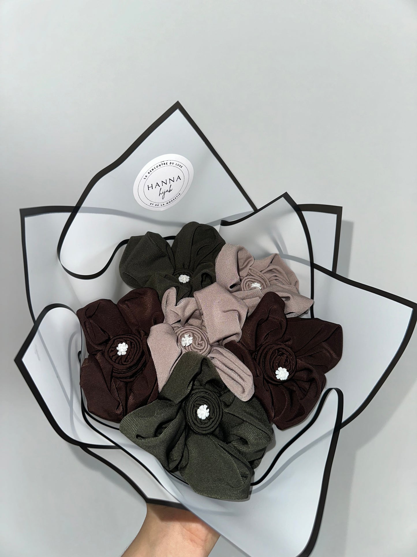 Bouquet de Trois Hijabs - Personnalisable