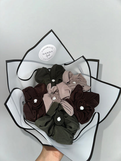 Bouquet de Trois Hijabs - Personnalisable