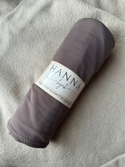 Jersey premium luxe à nouer ~ Ash brown