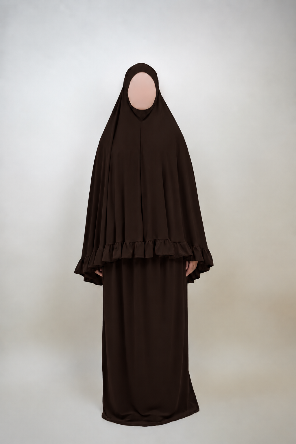 Robe de prière avec volants