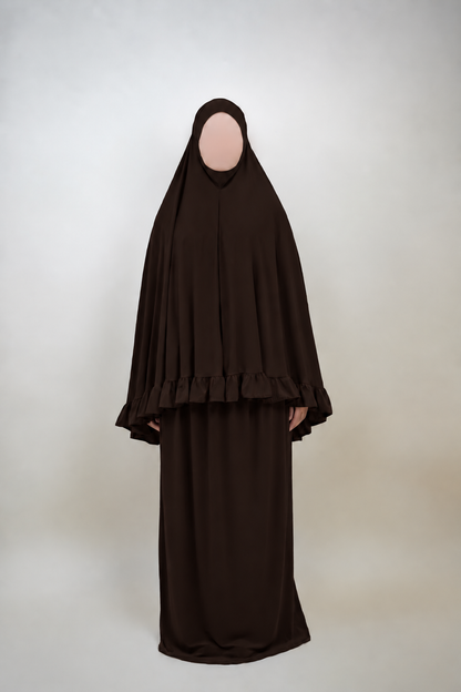 Robe de prière avec volants