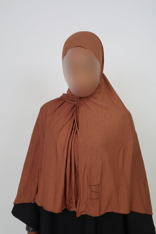 Jersey bamboo - Rouille