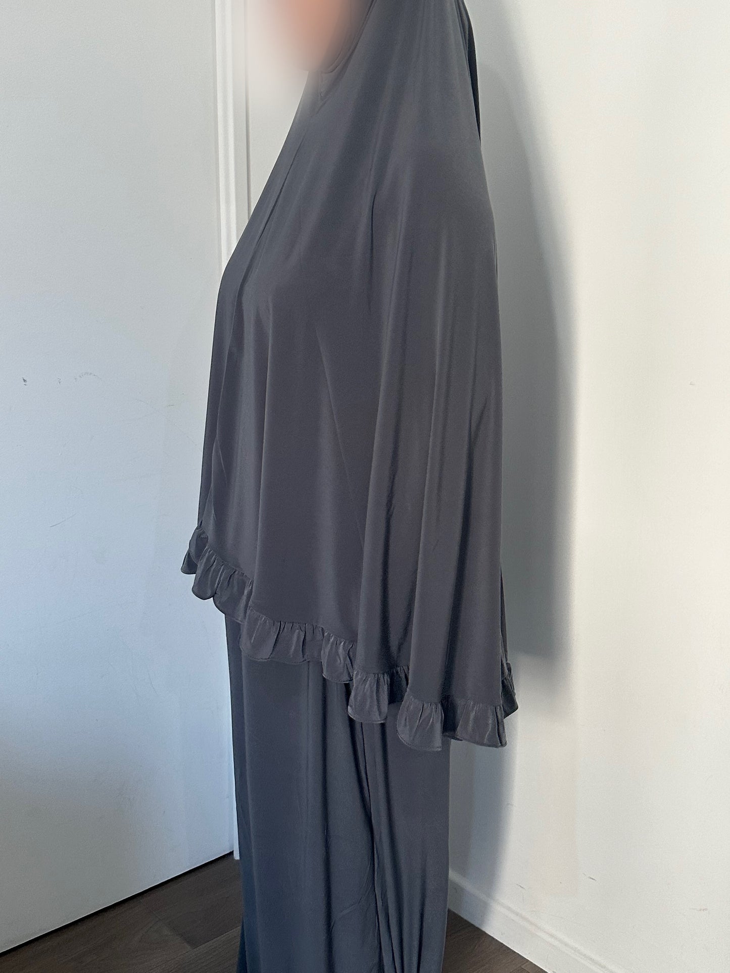 Robe de prière - Gris foncé