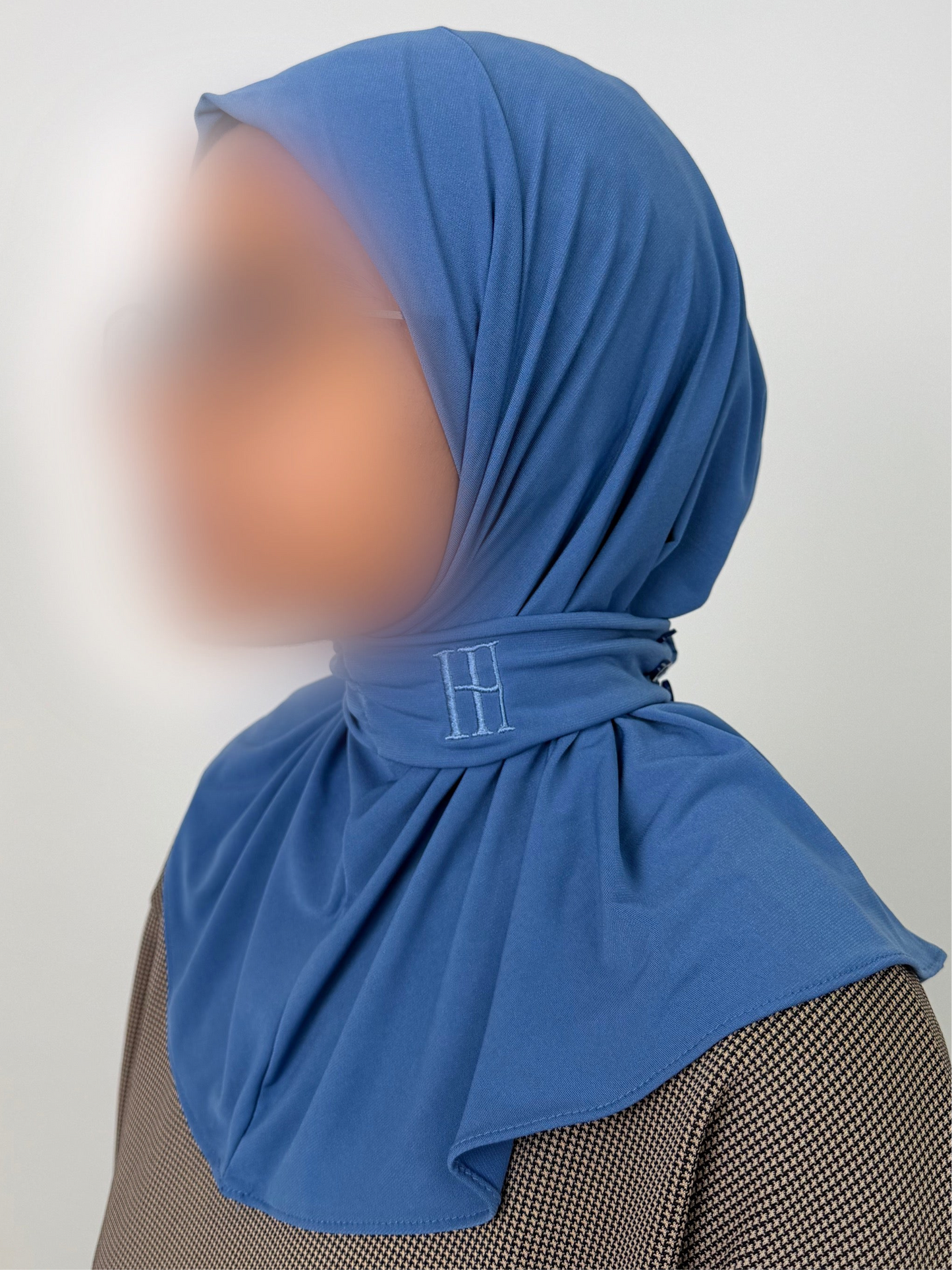 Cagoule Jersey Premium SIGNATURE – Bleu indigo