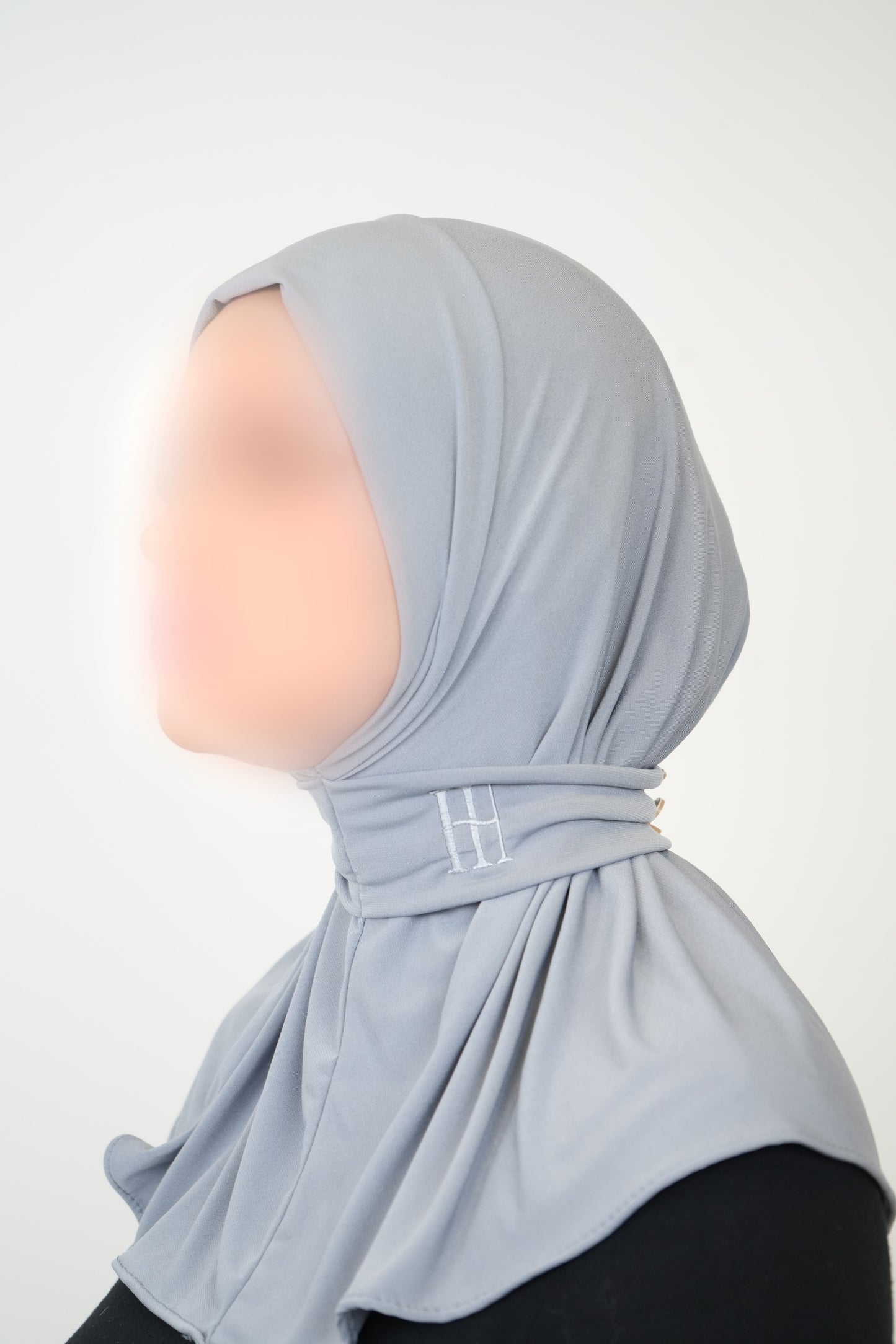 Cagoule Jersey Premium SIGNATURE – Gris clair