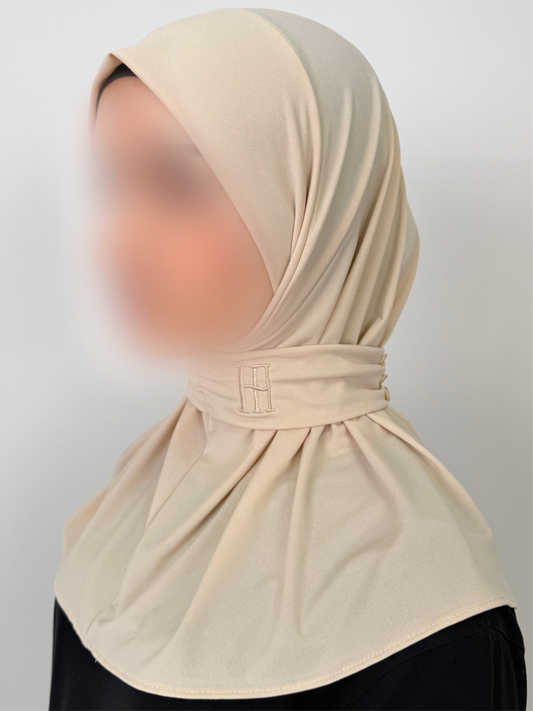 Cagoule Jersey Premium SIGNATURE – Beige