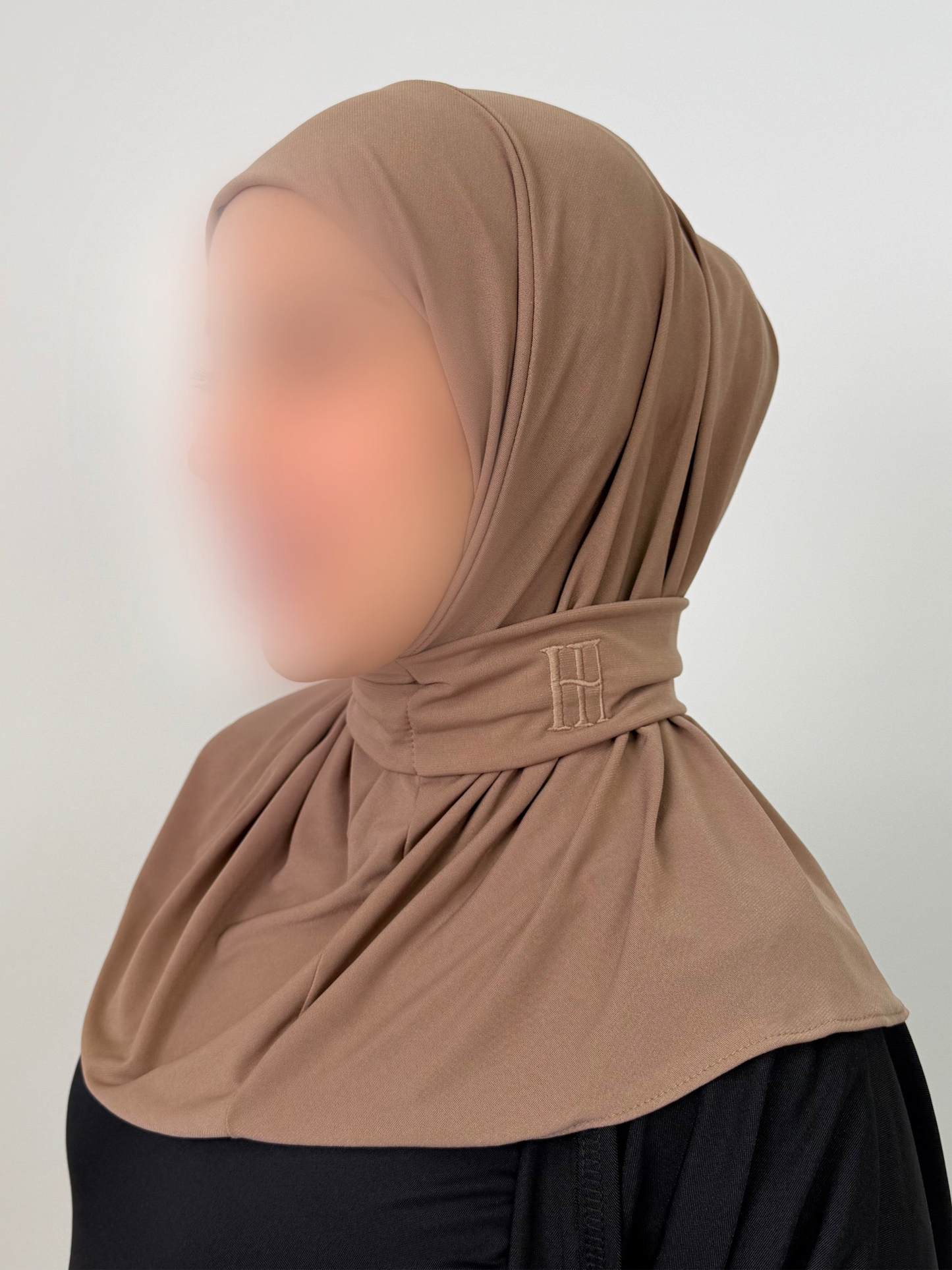 Cagoule Jersey Premium SIGNATURE – Rose marron