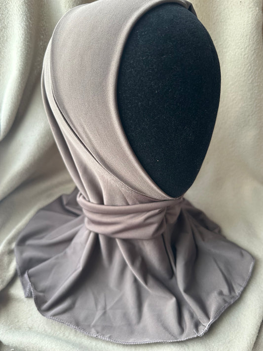 Jersey premium luxe clip - Taupe foncé